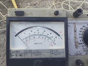 multimetir: Universal analoq ölçü cihazı Ц4353 (səyyar avometr) Xüsusiyyətlər — 1