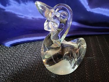 Ostali kućni dekor: Murano nova figura,duvano staklo 70te.god. Visina. 8/4cm — 5