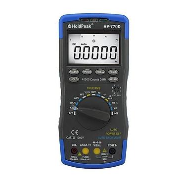 HoldPeak HP-770D Rəqəmsal Multimetr (True RMS) Profesional ölçmələr