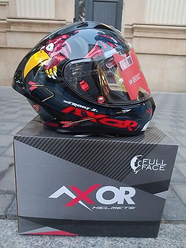 moto aranda: AXOR Full Face motosiklet dəbilqəsi – Street 2 model Kask təzədi — 3