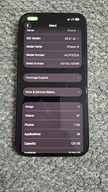 polovni tablet: Apple Iphone 13 128GB Na telefonu je sve fabricko,nikada — 5
