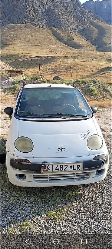 Daewoo Matiz: 2000 г., 0.8 л, Кол менен иштөөчү, Бензин, Хетчбек — 1