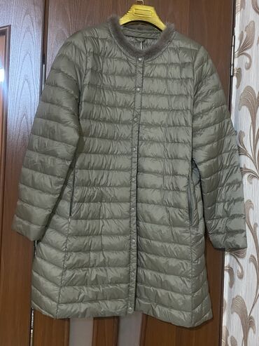 зимние женские куртки купить бишкек: Осенний куртка,плащовка. Размер:3XL Качество:👍🏽 Гуанчжоу,оригинал