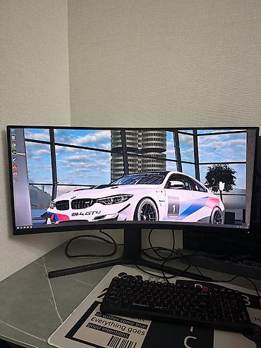 Мониторы: Монитор, Xiaomi, Б/у, LED, 33" - 34" — 2