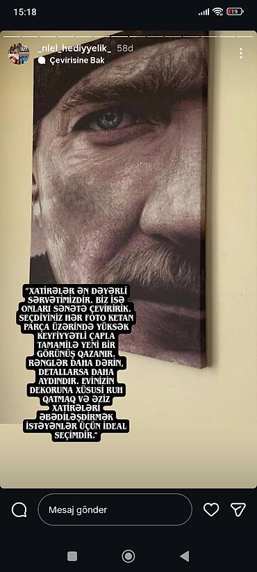 s guzgu: Kətan üzərində foto və tablo çapı - Seçdiyiniz foto və ya dizayn — 7