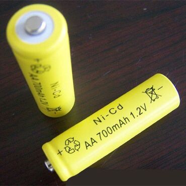Другой домашний декор: Аккумуляторная батарейка Ni - Cd 700 maH, 1.2V, size AA