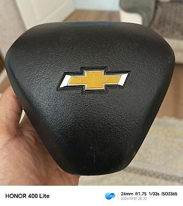 Салон: Chevrolet sükan hava yastığı (airbag) qapağı — 1