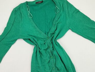 zielone bluzki w kwiaty: Knitwear, XS (EU 34), condition - Fair