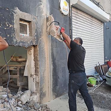 avtomatik gapi mexanizmi: Beton və daşın kəsilməsi xidməti - Divar, tavan və döşəmələrdə dəqiq — 7