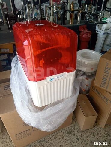 Su filtrləri: Su filter AQUABERQ 6FİLTERLİ POMPALİ Luxs krant, membran, xəttə