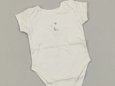 body niemowlęce z napisami: Body, George, 6-9 m, 
stan - Dobry