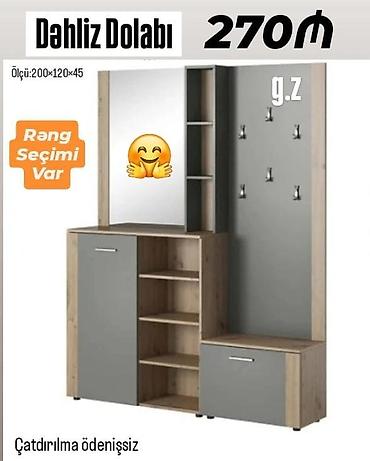 шкафы на балкон: Dəhliz dolabı yeni — 1