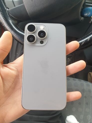 Realme: IPhone 15 Pro, 64 ГБ, Natural Titanium, Отпечаток пальца