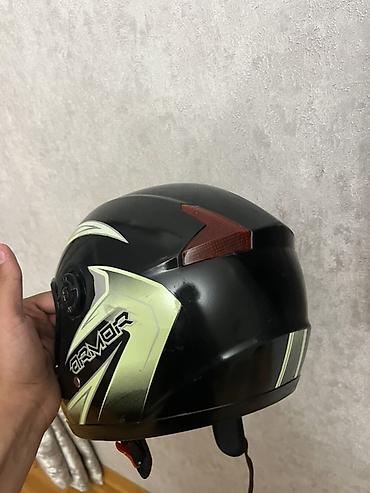 moto mator: Motosiklet üçün tam üzlü qoruyucu dəbilqə - Brend loqosu: SAFE (yan — 2