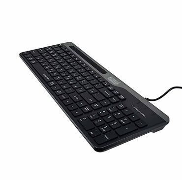 Клавиатуры: Клавиатура, A4Tech, Мембранная, Проводное подключение, Размер: 80% — 11