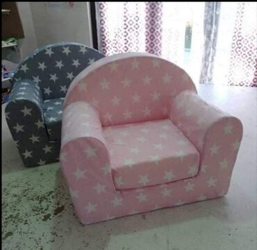 Ostale dečije stvari: Praktične dečije foteljice, izradjene od čvrstog sunđera i presvučene — 4