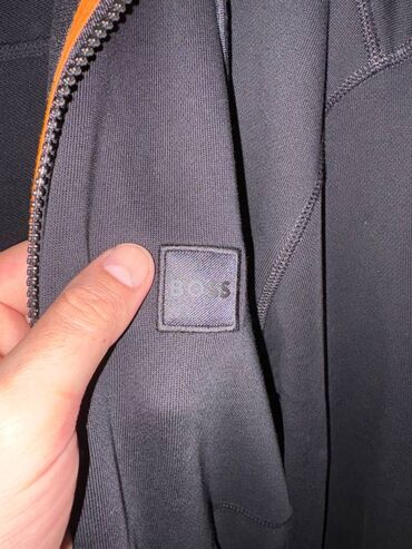 Duksevi: Duks, XL (EU 54), Boss, bоја - Crna, Sa kapuljačom — 8