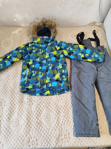 купить детский зимний костюм на мальчика: Комплект, цвет - Синий