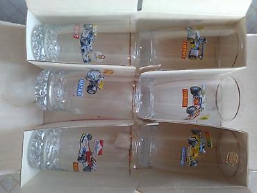 Stəkanlar: Stəkanlar, Şüşə, 6 ədədli dəst, 250 ml, Çexiya — 6