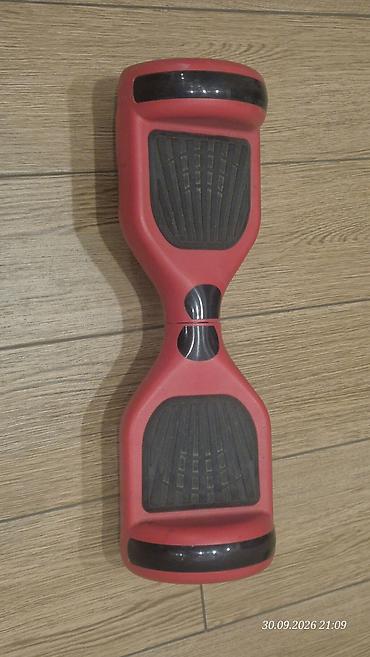 Гироскутеры: HOVERBOARD – Elektrikli özünütarazlı skuter - Rəng: qırmızı-qara - — 6