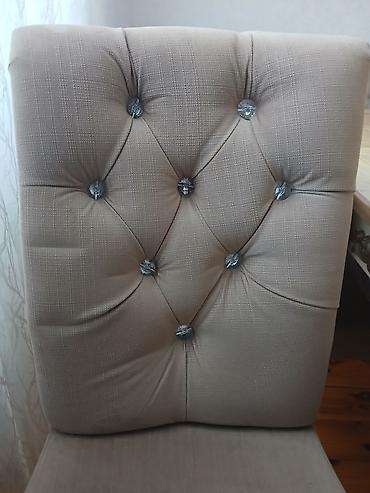 stollar ve stullar: Qonaq otağı üçün, İşlənmiş, Kvadrat masa, 6 stul — 4