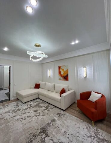 квартира с панорамными окнами: 3 комнаты, 100 м², Элитка, 13 этаж, Евроремонт