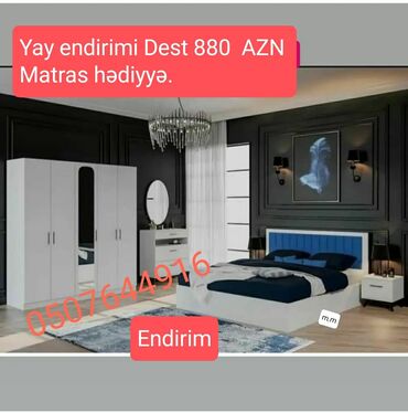 Sifarişlə yataq dəstləri: İstədiyiniz rəngdə, ölçüdə yataq qonaq, mətbəx, uşaq, salon, ofis — 16