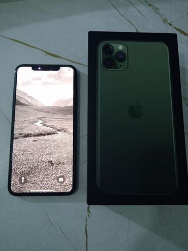 Apple iPhone: IPhone 11 Pro Max, Б/у, 64 ГБ, Зарядное устройство, Защитное стекло, Чехол