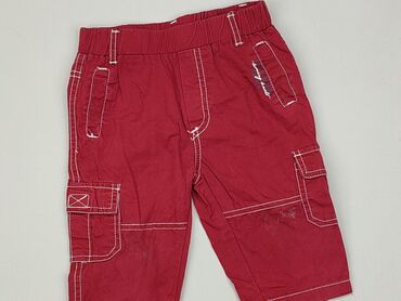 spódniczki na szelkach dla dziewczynki: 3/4 Children's pants 2-3 years, Cotton, condition - Good