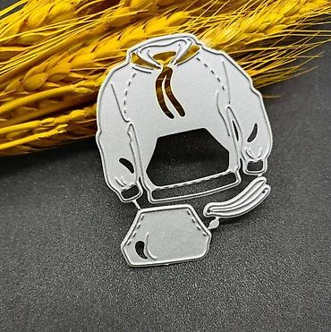 Другой декор и предметы интерьера: Штамп, металлический режущий пресс форма, трафарет, нож, тиснение — 4