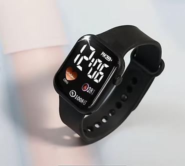 unisex: Yeni, Smart saat, Smart, Sensor ekran, rəng - Ağ — 4