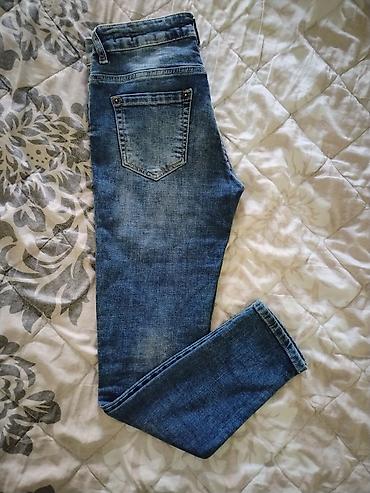 koton bih: Ženske farmerke Euro Fashion – skinny kroj sa detaljima - Boja — 4