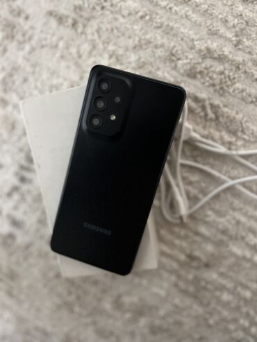 Samsung: Samsung Galaxy A53 5G, 256 GB, rəng - Qara, Barmaq izi, Face ID — 14