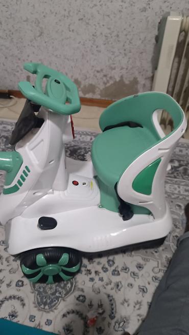 hor wheels: Детский электромотоцикл-каталка (трехколесный) - Тип: электромобиль — 1