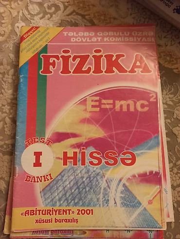 1984 kitab: 2001 test topluları kimya fizika biologiya fenninden — 5