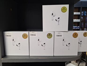 чехол на аирподс 3: Каптагычтар, Apple, Жаңы, Электр зымсыз (Bluetooth), Классикалык