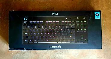 klavyatura komputer: Logitech G Pro mexaniki klaviatura – GX Blue Clicky açarlarla - — 4