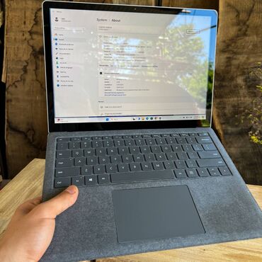 surface: Ноутбук, Microsoft Surface, 16 ГБ ОЗУ, Intel Core i7, 14 ", Для несложных задач, память SSD