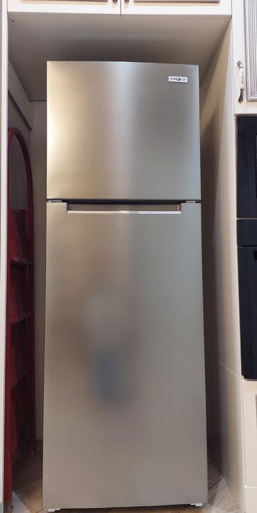eurolux soyuducu: Новый Холодильник No frost, Двухкамерный, цвет - Серебристый