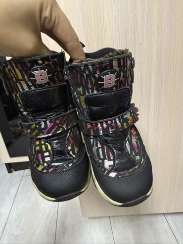 сапоги зимние женские натуральная кожа натуральный мех распродажа: Bebetom Детские зимние сапожки/ботинки - Цвет: черный с ярким