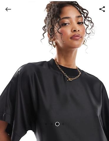 asos: Повседневное платье, Длинная модель, Оверсайз, XS, S — 4