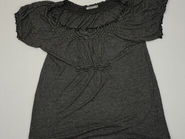 bluzki w paski biało czarne: Bluzka Damska, L, stan - Dobry