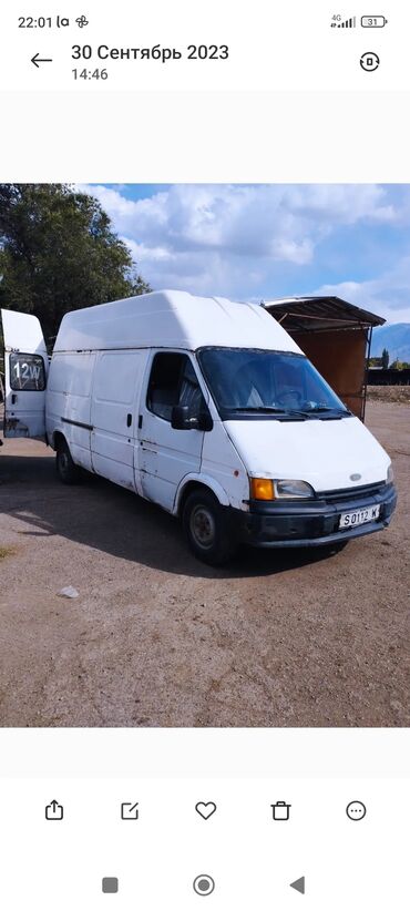 грузовой шиномонтаж на выезд: Грузовой фургон Ford Transit (длинная база, высокий крыша)