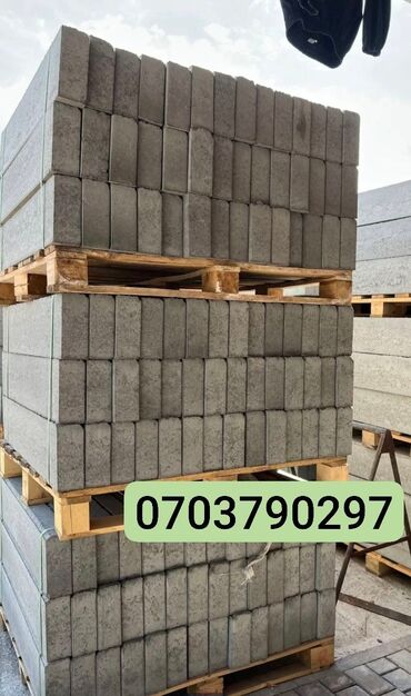 Дорожные бордюры: Дорожный бордюр, Прессованный, ЖБИ (Железобетонный), Новый — 8