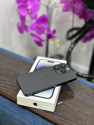 IPhone 14 Pro, Б/у, 128 ГБ, Black Titanium