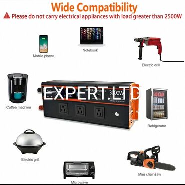 İnverterlər: Yeni Inverter, 100-300 Vt, 12 - 220 volt, Rayonlara çatdırılma — 16