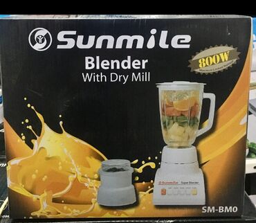 sunmile блендер: Блендер Sunmile оригинал 1.5л стеклянная посудой и кофемолкой. 1год