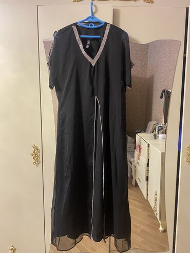 кыргыз жууркан размер: Повседневное платье, Макси, 7XL (EU 54)