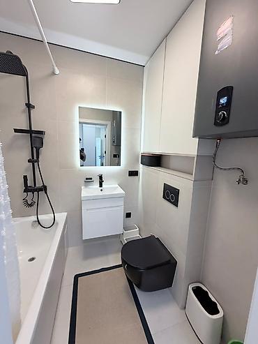 Продажа квартир: 1 комната, 45 м², Тунгуч мкр Элитка, 12 этаж, Свежий ремонт — 4