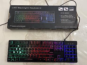 kompüter: ZYG-800 LED Backlight klaviatura satılır. Vəziyyəti yaxşıdır, çox az — 1